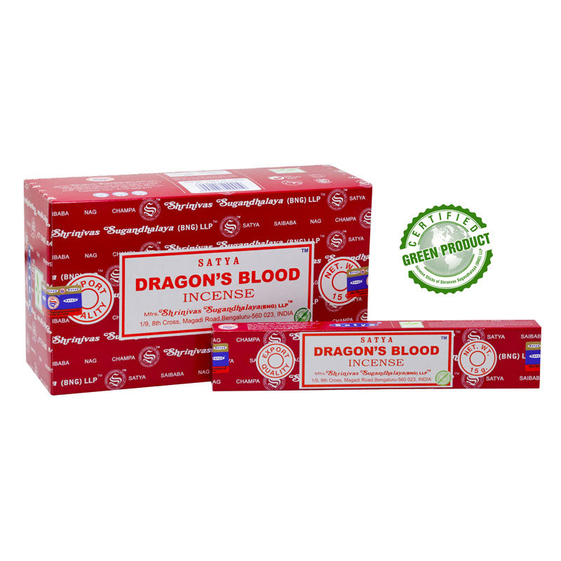 Dragon's Blood | Beautifully Smelling Incense | Satya Sai Baba | Crystal Heart Since 1986 | 