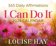 Load image into Gallery viewer, I can do it 2025 Daily Desktop Calendar | Louise Hay | Daily Inspiration | Crystal Heart Melbourne Australia since 1986