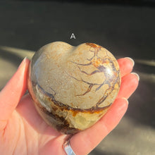 Load image into Gallery viewer, Septarian Gemstone Heart Carving | Grounding | Healing | Expression | Genuine Gems from Crystal Heart Melbourne Australia since 1986