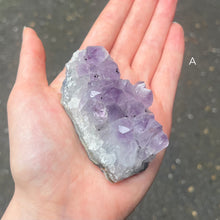 Load image into Gallery viewer, Amethyst Cluster |  ~ Balancing and Purifying energies and much more | Meditation | Protection | Third Eye Chakra | Genuine Gems from Crystal Heart Melbourne Australia since 1986
