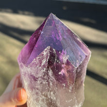 Load image into Gallery viewer, Natural Amethyst Crystal Cluster  | Nice Purple | Stand attached | The Spiritual Stone | Peace Harmony Meditation  | Purifying Energy | Genuine Gems from Crystal Heart Melbourne Australia since 1986