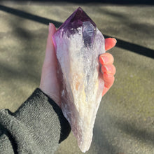 Load image into Gallery viewer, Natural Amethyst Crystal Cluster  | Nice Purple | Stand attached | The Spiritual Stone | Peace Harmony Meditation  | Purifying Energy | Genuine Gems from Crystal Heart Melbourne Australia since 1986