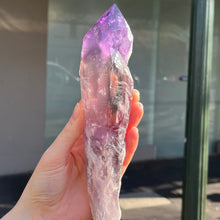 Load image into Gallery viewer, Natural Amethyst Crystal Cluster  | Nice Purple | Stand attached | The Spiritual Stone | Peace Harmony Meditation  | Purifying Energy | Genuine Gems from Crystal Heart Melbourne Australia since 1986