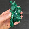 Hand Carved Genuine Malachite | Raised trunk good  Feng Shui Protection | Overcome obstacles | Crystal Heart Melbourne Australia since 1986