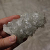 Apophyllite White Druzy Cluster | Translucent Cluster of authentic gemstone crystals | Open Heart Higher Wisdom | Genuine Gems from Crystal Heart Melbourne Australia since 1986