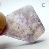 Auralite or Amethyst-23 natural crystal specimen  | polished Freeform slice | Super Super 7 Consciousness Awakening | Awaken Spiritual in the Physical | Genuine Gems from Crystal Heart Melbourne Australia since 1986