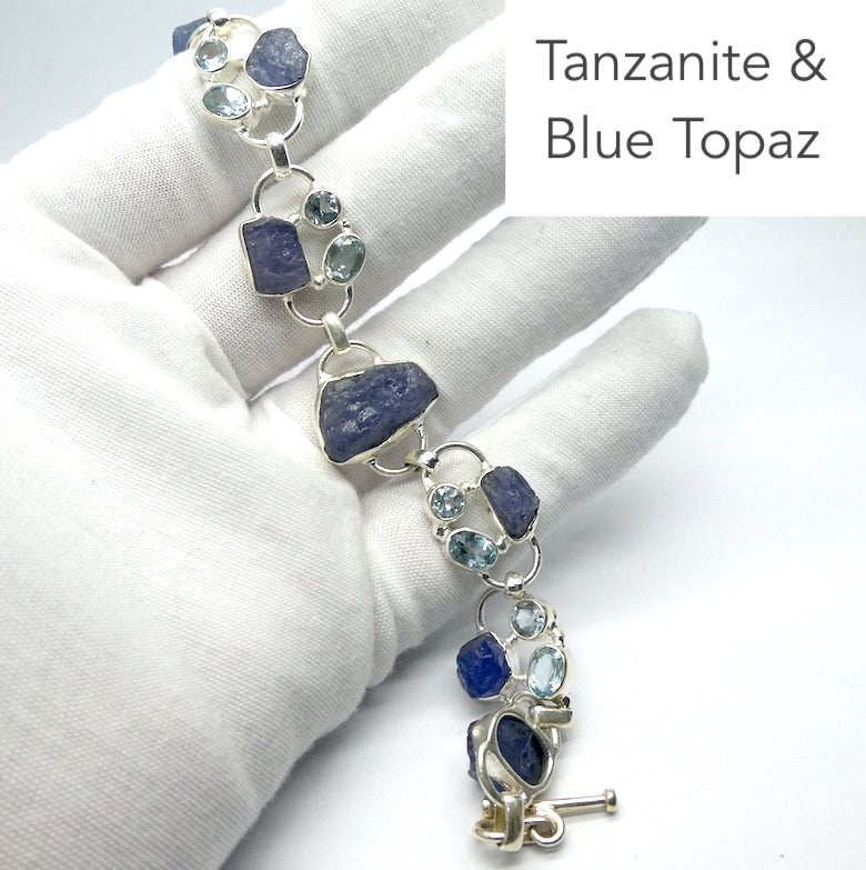 Genuine tanzanite store bracelet