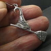 Harry Potter Earrings | Sorting Hat on Broomstick | 925 Sterling Silver  | Crystal Heart Melbourne Australia since 1986