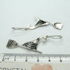 Harry Potter Earrings | Sorting Hat on Broomstick | 925 Sterling Silver  | Crystal Heart Melbourne Australia since 1986