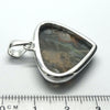 Tube Agate Chalcedony Pendant | Triangular Cabochon | 925 Sterling Silver |  Feminine Power | Cellular Harmony | Memory | Energy | Genuine Gemstones from Crystal Heart Melbourne Australia since 1986