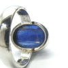 Blue Kyanite Ring | Clear Sapphire Blue | 925 Sterling Silver Setting | Uplift and protect the Heart | US Size 10 | AUS Size T1/2 | Taurus Libra Aries Gemstone | Genuine Gems from Crystal Heart Melbourne Australia since 1986