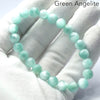 Green Angelite | Stretch Bracelet | 8 mm Beads | Peaceful | Soothing | Uplifting | Genuine Gems from Crystal Heart Melbourne Australia since 1986