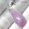 Kunzite Pendant | Teardrop  Cabochon | Good colour Translucency | 925 Sterling Silver | Bezel Set | Wisdom of the Heart | Taurus Scorpio Leo | Genuine Gems from Crystal heart Melbourne Australia since 1986  