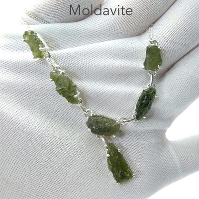 Moldavite Necklace, Moldavite Angel Wing, Moldavite, Silver, Tektite, Real  Moldavite, Moldavite Jewelry - Etsy