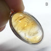 Citrine Pendant | Oval Cabochon | 925 Sterling Silver | Abundant Energy | Repel Negativity | Positive Healing Energy | Aries Gemini Leo Libra | Genuine Gems from Crystal Heart Melbourne Australia  since 1986