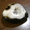 Agate Heart | Black with Quartz Cave | New Cycles | Healing Journey | Organic | Unique |  Ornament | Meditation & healing | Crystal Heart Melbourne Australia since 1986