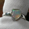 Ethiopian Opal Gemstone Ring | Polished rough nugget |  Colour Flash |  US Size 7 | AUS Size N1/2 | Genuine Gemstones from  Crystal Heart Australia since 1986