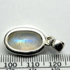 Moonstone Pendant, Faceted Oval, 925 Sterling Silver r6