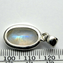 Load image into Gallery viewer, Moonstone Pendant, Faceted Oval, 925 Sterling Silver r6