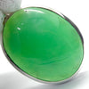 Chrysoprase Pendant | Teardrop Cabochon | 925 Sterling Silver | Perfect Apple Green Good Translucency | AKA Australian Jade | Empowering healer | Genuine Gemstones from Crystal Heart Melbourne Australia since 1986