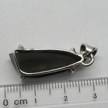 Load image into Gallery viewer, Noble Shungite Pendant | 925 Sterling Silver | Claw Set with Open Back  Major Healing Stone | Fullerenes and Buckyballs | Purify Water | Channel Calm Healing Universal Energy | Protect from EMFs | Genuine Gems from Crystal Heart Melbourne Australia since 1986