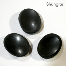 Load image into Gallery viewer, Shungite Worry Thumb Stones