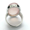 Rose Quartz Gemstone Ring | Cabochon Oval | Good colour consistency translucency |Madagascar Material | 925 Sterling Silver | US Size 6 | AUS Size L1/2 | Star Stone Taurus Libra  | Genuine Gemstones from Crystal Heart Melbourne since 1986 