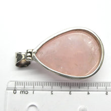 Load image into Gallery viewer, Rose Quartz Gemstone Pendant | Cabochon Teardop | Lovely colour consistency and translucency | Madagascar Material | 925 Sterling Silver | Star Stone Taurus Libra  | Genuine Gemstones from Crystal Heart Melbourne since 1986 