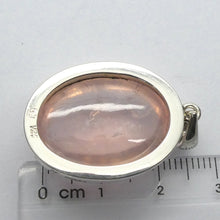 Load image into Gallery viewer, Rose Quartz Gemstone Ring | Cabochon Oval |Clear  Madagascar Material | 925 Sterling Silver | Star Stone Taurus Libra  | Genuine Gemstones from Crystal Heart Melbourne since 1986 