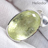 Heliodor Pendant  |Yellow Golden Beryl Faceted | Faceted Oval | Quality Bezel setting | 925 Sterling Silver | Energise Vitalize Healthy Male Energy | Healing Generosity Achievement | Leo Stone | Genuine Gems from Crystal Heart Melbourne Australia since 1986