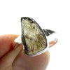 Raw Natural Moldavite Ring | 925 Sterling Silver | Bezel Set | Open back | US Size 5.75 | Aus Size L | Green Obsidian | Chechya | Intense Personal Heart Transformation | Scorpio Stone | Genuine Gems from Crystal Heart Melbourne Australia since 1986