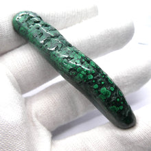 Load image into Gallery viewer, Malachite Healing Massage Wand I Natural Finger, light surface polish | detox | feminine power | Genuine Gemstones Crystal Heart Melbourne est.1986