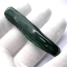 Load image into Gallery viewer, Malachite Healing Massage Wand I Natural Finger, light surface polish | detox | feminine power | Genuine Gemstones Crystal Heart Melbourne est.1986