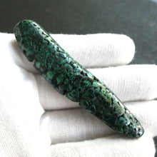 Load image into Gallery viewer, Malachite Healing Massage Wand I Natural Finger, light surface polish | detox | feminine power | Genuine Gemstones Crystal Heart Melbourne est.1986