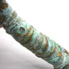 Malachite & Chrysocolla Healing Massage Wand I Natural Phallus Shape | Fertility Luck and Protection | Genuine Gemstones Crystal Heart Melbourne est.1986