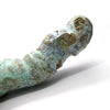 Malachite & Chrysocolla Healing Massage Wand I Natural Phallus Shape | Fertility Luck and Protection | Genuine Gemstones Crystal Heart Melbourne est.1986