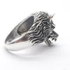 Wolf's Head Ring | 925 Sterling Silver | Life like fine detail | Crystal Heart Melbourne since 1986  | Fenrir | Shaman | Shapeshifter | Lupus