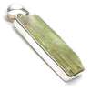 Kyanite Pendant | Lime Green Raw Crystal | 925 Silver | Uplift Protect Clarify protect Heart & Mind | Genuine Gems at Crystal Heart Melbourne Australia est. 1986