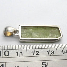 Load image into Gallery viewer, Kyanite Pendant | Lime Green Raw Crystal | 925 Silver | Uplift Protect Clarify protect Heart &amp; Mind | Genuine Gems at Crystal Heart Melbourne Australia est. 1986