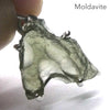 Moldavite Pendant | Raw Nugget | 925 Silver | Natural Green Obsidian | Intense Heart Transformation | Genuine Gems from Crystal Heart Melbourne Australia 1986