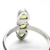 Peridot Ring | Faceted Stones | 925 Sterling Silver| US Size 7.5 | AUS Size O1/2 | Overcome nervous tension | Joyful Heart | Crystal Heart Melbourne est 1986