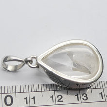 Load image into Gallery viewer, Manifestion Quartz Pendant | Teardrop Cabochon | Superior 925 Sterling Silver Setting | Genuine Gems from Crystal Heart Melbourne Australia since 1986