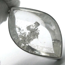 Load image into Gallery viewer, Manifestation Quartz Pendant, Freeform Cabochon, 925 Sterling Silver