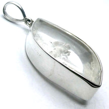 Load image into Gallery viewer, Manifestation Quartz Pendant, Freeform Cabochon, 925 Sterling Silver