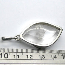 Load image into Gallery viewer, Manifestation Quartz Pendant, Freeform Cabochon, 925 Sterling Silver