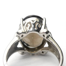 Load image into Gallery viewer, Smoky Quartz Ring | Faceted Ovals | 925 Sterling Silver | US Size 6, 6.75, 7.5 | Base Chakra stone | Grounding |  Crystal Heart Melbourne est 1986 | Smokey, Cairngorm, Morion