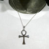 Ankh Pendant | 925 Sterling Silver | Ancient Egyptian symbol of Life, Fertility, Eternity | Positive Affirmations | Crystal Heart Melbourne Australia Est 1986