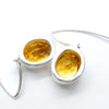 Honey Citrine Gemstone Earrings | Faceted Ovals | AAA Grade | 925 Sterling Silver  | Genuine Gems from Crystal Heart Melbourne Australia since 1986
