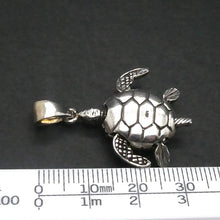 Load image into Gallery viewer, Turtle Pendant | 925 Sterling Silver | Moving Limbs | Crystal Heart Melbourne Australia since 1986