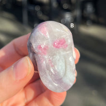 Load image into Gallery viewer, Lepidolite Skull Carving | Stone of the Spiritual Warrior | Turn stress into power | Genuine Gems from Crystal Heart Melbourne Australia since 1986